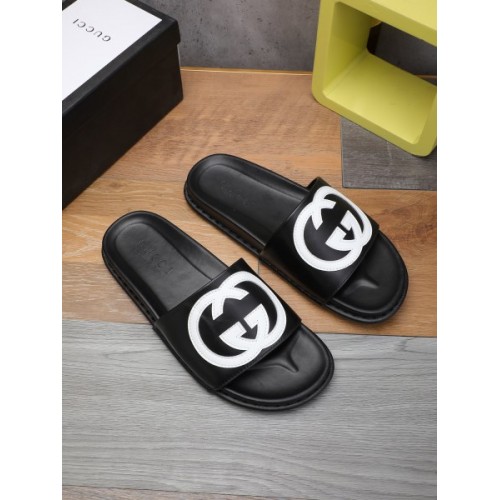 Gucci GG logo men slipper