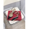 Valentino black patent heels 10cm
