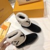 Louis Vuitton black boots