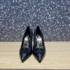 Valentino black black stud heels 9cm