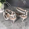 Valentino white - gold rockstud heels 10cm