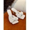 Bottega Veneta White Towel Heel