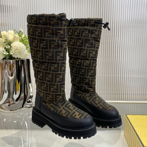 Fendi FF high boots