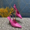 Louis Vuitton slingback pink heels