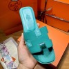 Hermes slippers blue sky