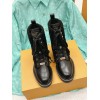 Louis Vuitton Territory Flat ranger black boots