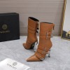 Versace brown boots