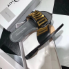 Dior slippers black/ pink/ green