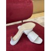 Louis Vuitton white heel