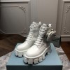 Prada boots white
