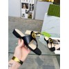 Gucci Black Blondie thong sandal