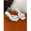 Bottega Veneta White Towel Heel