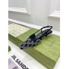 Gucci black GG 4cm heels