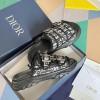 Dior H-town cactus black slippers