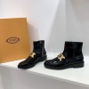 Tods patent boots