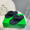 Bottega Veneta black slippers