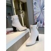Louis Vuitton white boots
