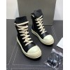 Rick Owens DRKSHDW Canvas High Top Leather