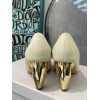Dior Rhodes White Heels