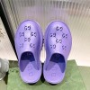 Gucci purple rubber