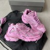 BALENCIAGA pink runner sneakers