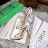 Bottega Veneta white heels