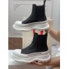 Alexander McQueen Boots Leather in Black
