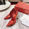 Christian Louboutin Lipstrass Queen Red 100 mm Pump
