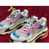Balenciaga triple S pink + blue
