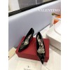 Valentino black patent stud heels 9cm