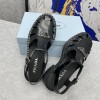 Prada black sandals