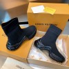 Louis Vuitton black boots 02