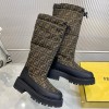 Fendi FF high boots