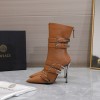 Versace brown boots