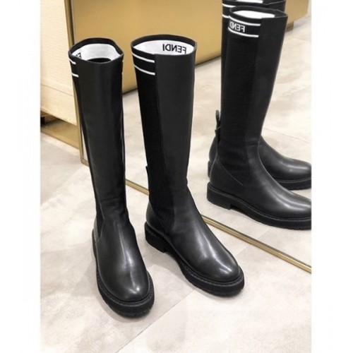 Fendi high black boots