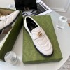 GUCCI Double G matelassé leather loafers