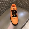 Louis Vuitton shoes in orange