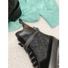 Louis Vuitton Lauréate Desert black leather ankle boots