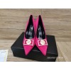 Versace Medusa red pink pumps