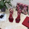 DG red patent high heels