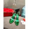 Christian Louboutin So Me 100Green Ankle Strap Heel