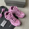 BALENCIAGA pink runner sneakers