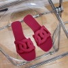 Hermes Aloha pink sandals