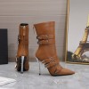 Versace brown boots