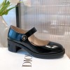 Dior D-Doll Black Shiny Calfskin Pump