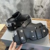 Balenciaga Hardcrocs sandal in black rubber