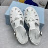 Prada white sandals