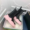 Bottega Veneta Boots in pink/black