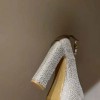 Valentino Garavani WhiteTan-Go Pump with Crystals 155mm Heels