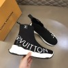 Louis Vuitton Men Run Black Sneaker